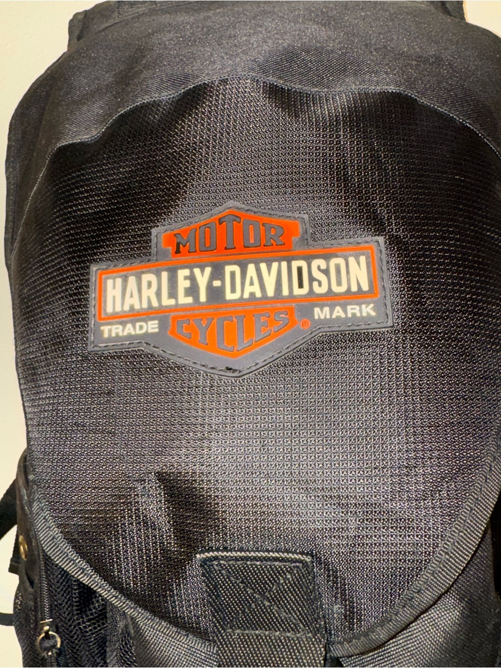 Harley Davidson Heavy Duty Padded Helmet Backpack Multi Compartment - Picture 9 of 16